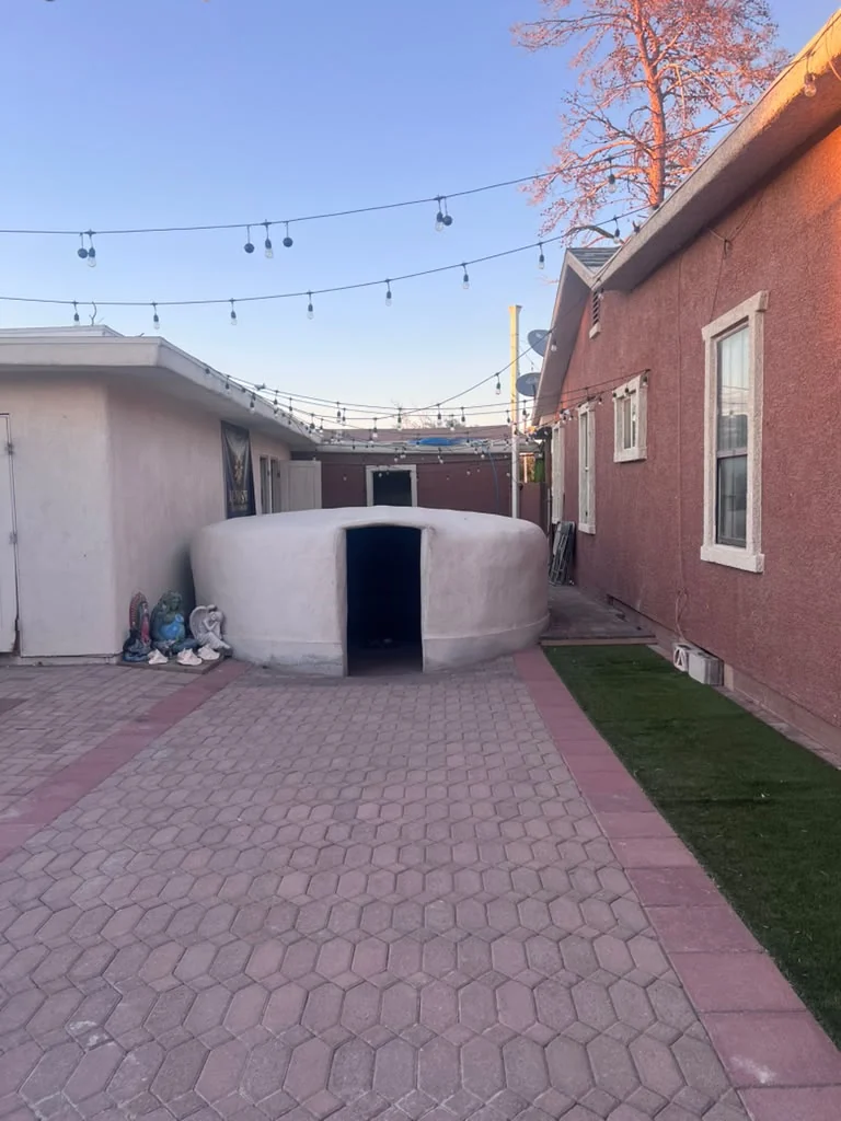 Temazcal ceremonial real de RENASER en Las Vegas
